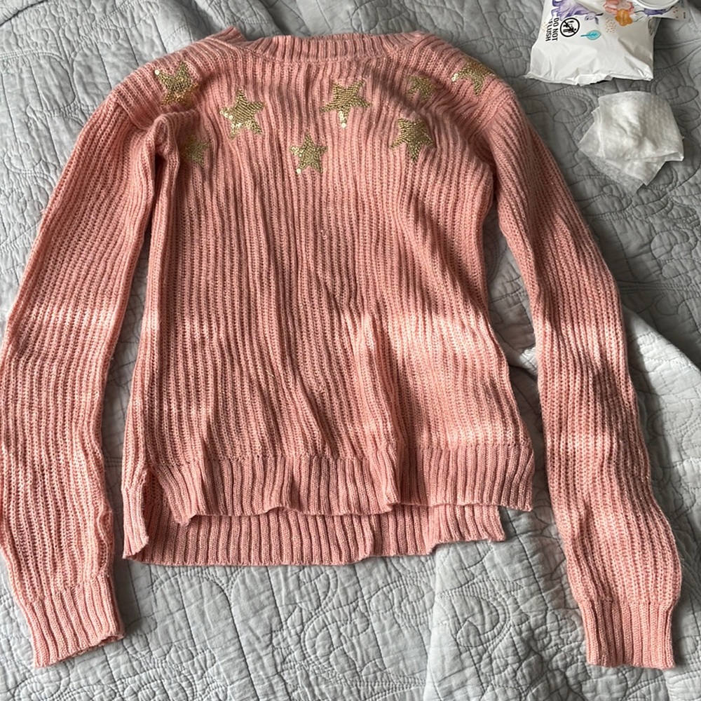 Girls large epic threads pink shirt